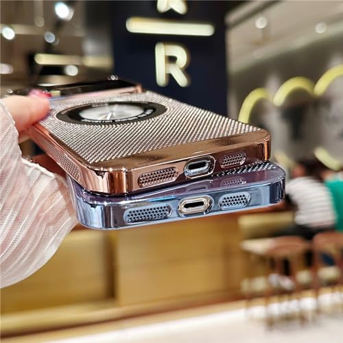Cadre PC de placage carré magnétique Rose pour sublimer votre iPhone 12 - 5