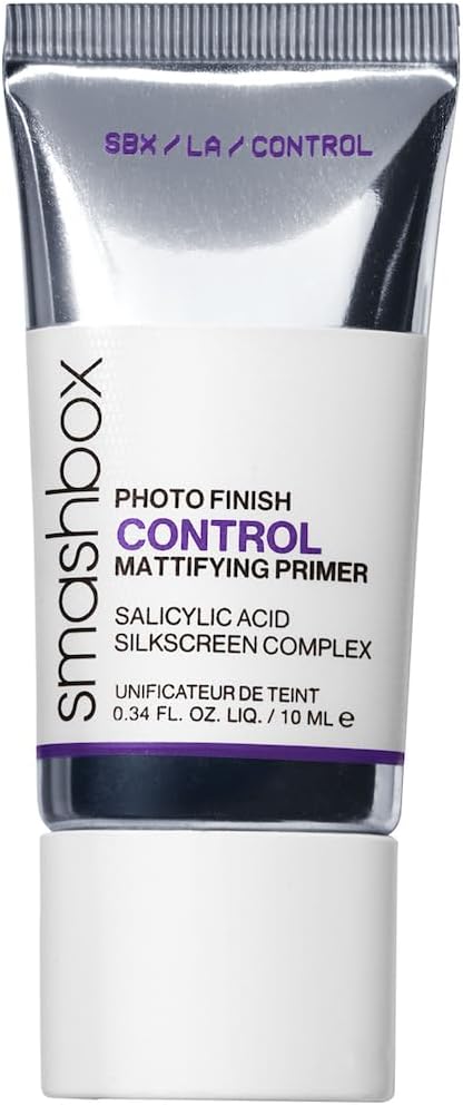 Photo Finish Oil Control Primer | Mattifying Oil-Control Makeup Primer for 12 Hours with Salicylic Acid, Witch Hazel and Zinc to Strengthen + Hydrate Skin