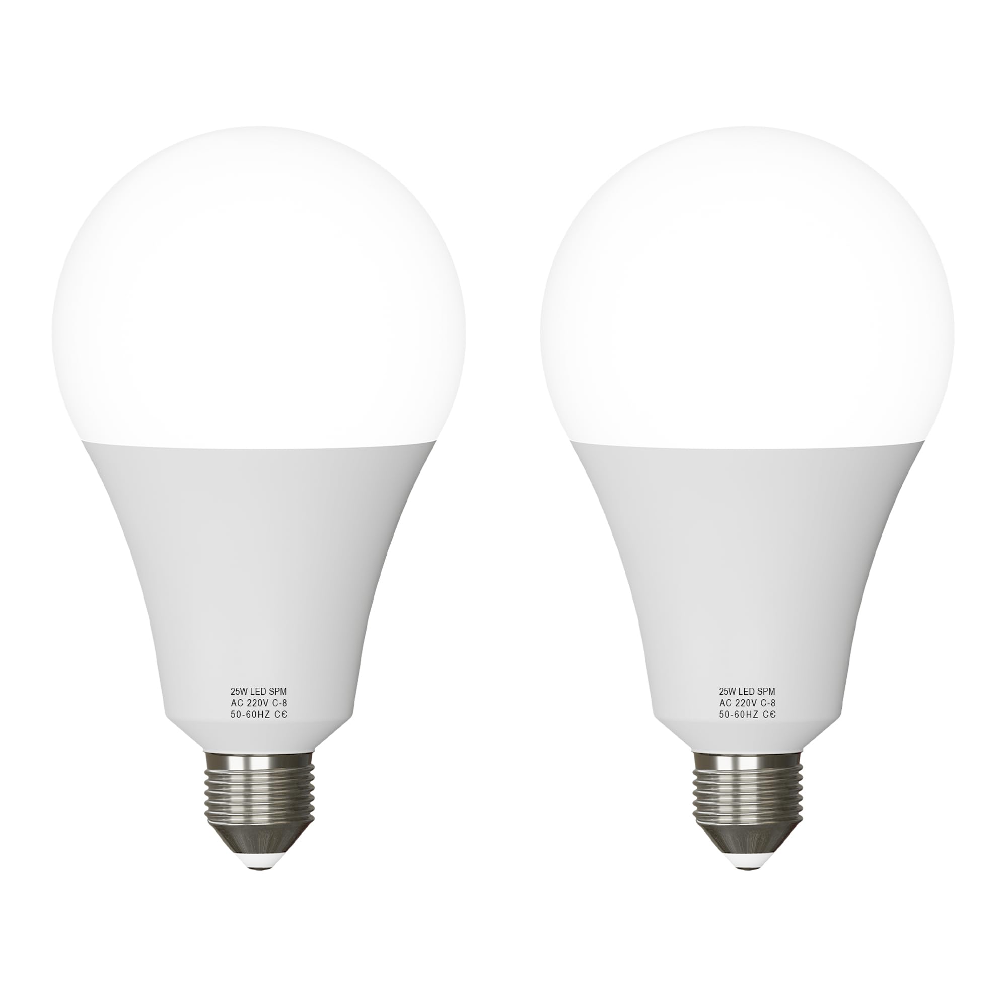 DC VOLTAGE E27 LED Bulb 25W 2506lm 2700K Warm White ES Non-Dimmable–2 Pack