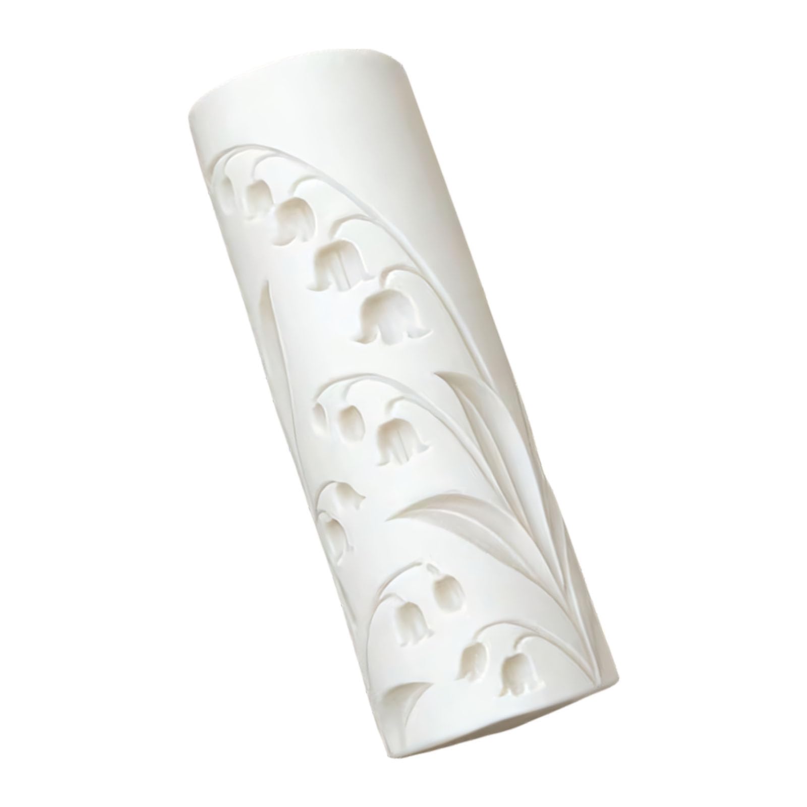 GMBYLBY Beautifully Detailed Florals 3D Print Clay Roller Great for Artistic Creation and Gift Artistic Rollingpin