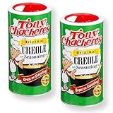 Tony Chachere's Creole Seasoning 2er Set (2x227g) | Originale Würzmischung aus den USA – Doppelpack zusammengestellt durch Pikaflor