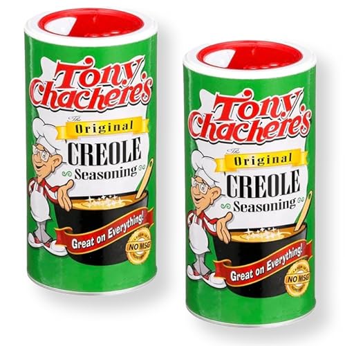 Tony Chacheres Creole Seasoning 2er Set (2x227g) | Originale Würzmischung aus den USA Doppelpack zusammengestellt durch Pikaflor