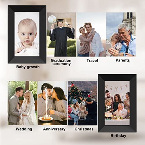 15.6 Inch WiFi Digital Photo Frame, 1366 x 768 HD IPS Touch Screen, 32GB Memory, Auto Rotate, Wall Mountable Share Moments Instantly via Uhale App from Anywhere - Image 6