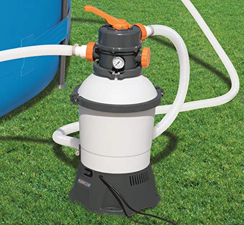 Filtre à sable Bestway Flowclear contre l'eau trouble avec son ChemConnect