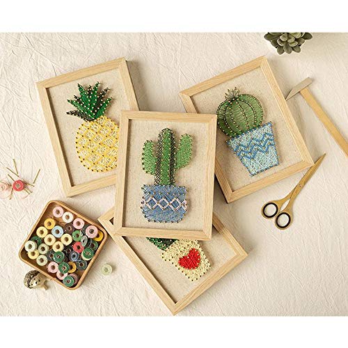 Kit d'Art de Ficelle de Bricolage Peinture à Cordes Ananas REYG - 7