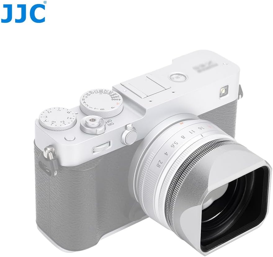JJC LH-JXF23F28 Silver Lens Hood Set