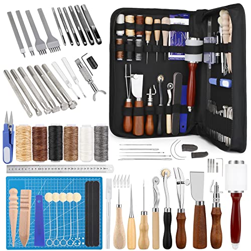 Comparison of best leather working kit for beginner 2023 reviews