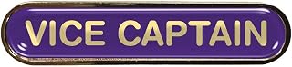 Vice Captain Purple School Bar Badge