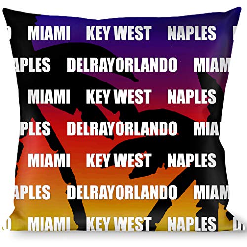 Almohada de Florida Buckle Down en tejido suave para decoracion de casa 2