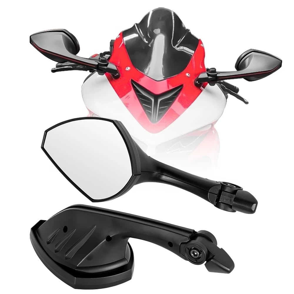 motos Miroir vélo Rétroviseurs De Carénage De Moto Libra 2 Napoleon Pour R6 CBR650R Et Ninja650 GSXR, Ensemble De Rétroviseurs Réglables