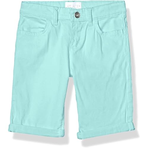 The Children's Place Girls' Solid Skimmer Shorts