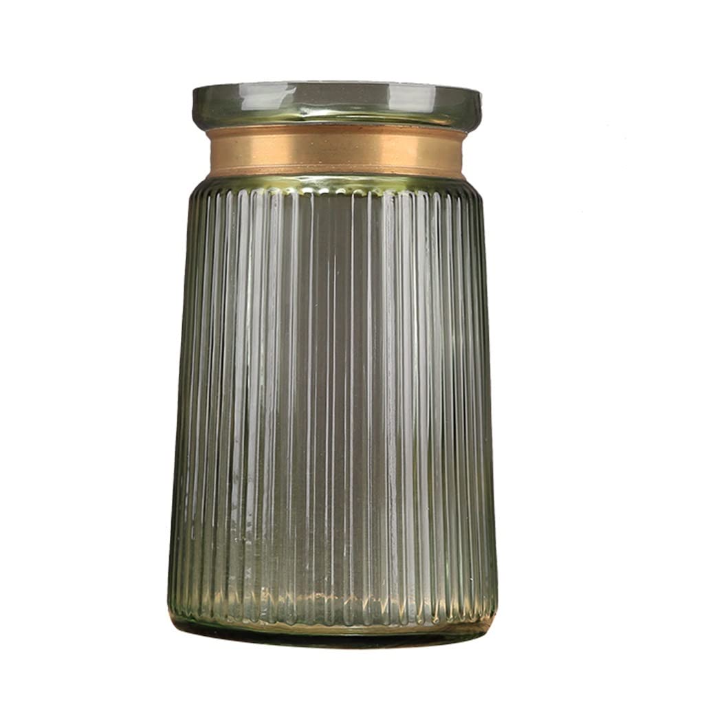 Jarrón De Mesa Jarrón de vidrio, jarrón for flores, jarrón de flores secas for la decoración del hogar Jarrones de flores modernos for la decoración de la mesa de la sala de estar Jarrones De Flores P