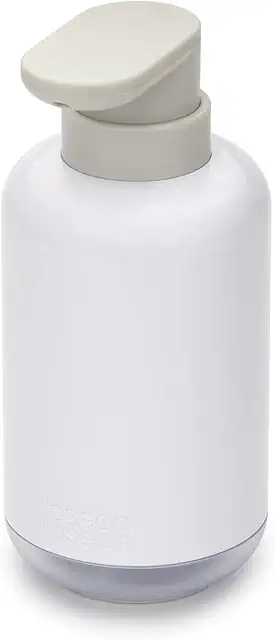 Joseph Joseph Duo Pump Soap Dispenser, 300ml Refillable, White