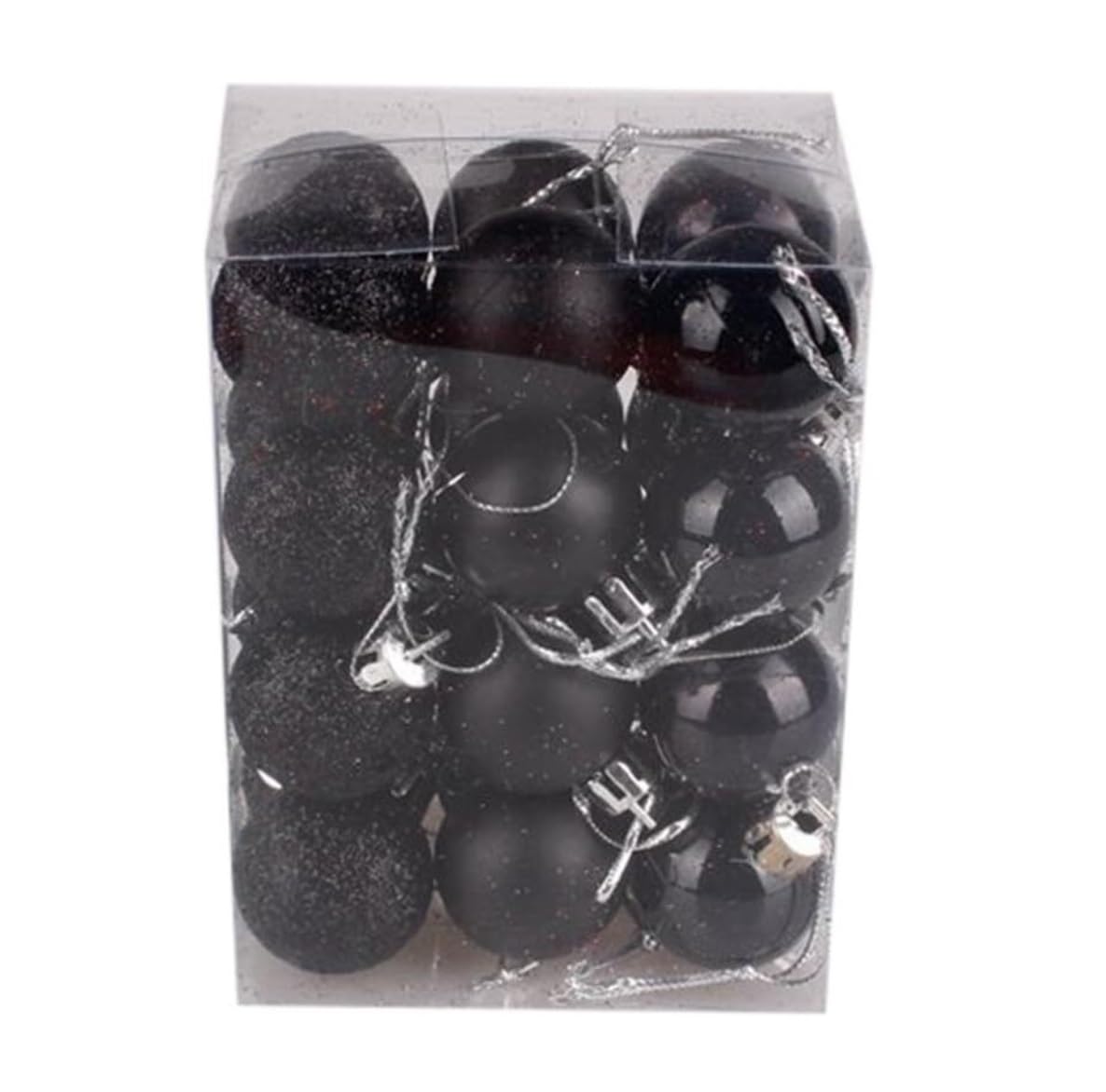 Set de Bolas de Navidad Bolas de Navidad 24 Uds Bolas De Navidad Decoraciones Navideñas De Plástico Adornos Para Interiores Y Exteriores Para Colgar Árboles Fiestas Navideñas Bolas para Arbol de Navid