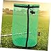 BIUDECO Nylon Mesh Golf Bag Drawstring Storage Pouch for Lightweight Versatile Golf Drawstring Mesh Bag for and Beach Activities Green