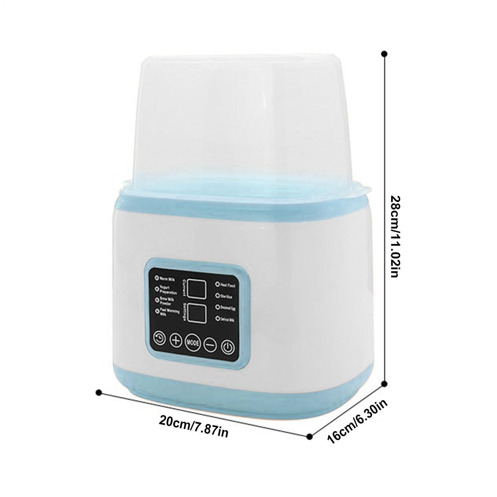 Butelkokarmicielka z dokładną kontrolą temperatury do podgrzewania żywności | Podgrzewacz do mleka z piersi Do domu, w podróży, na kemping, na nocne wyjścia, do biura, na wakacje, piknik, do