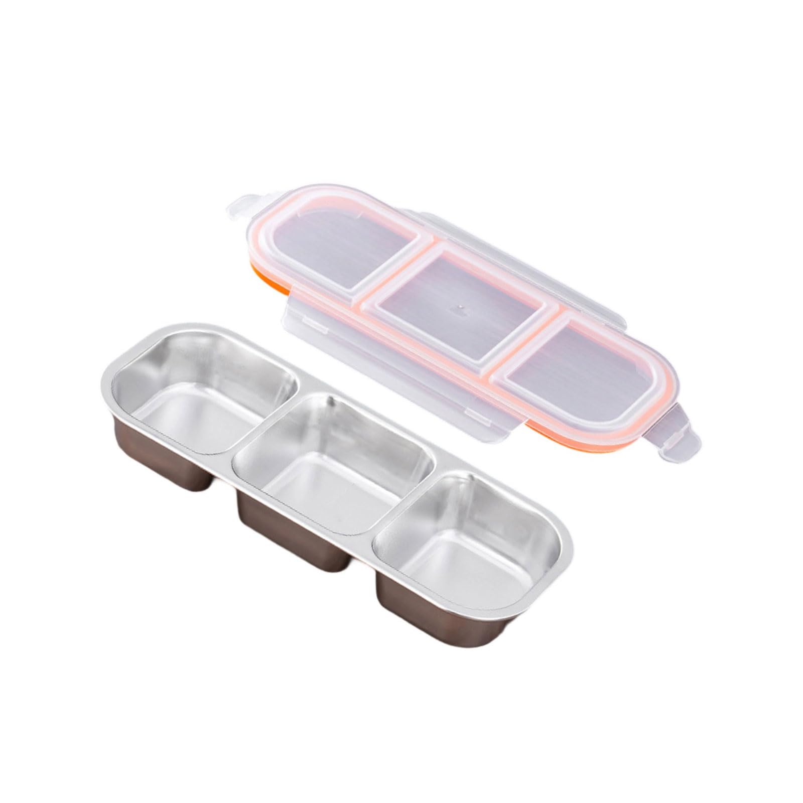 Carotoe C Arotoe Stainless Lunch Ontainer Multicompartment Lunch Boxes For Meal Prepping School Gym Use Dishwasher Box