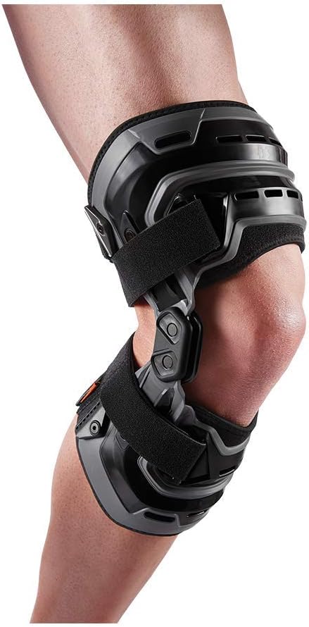 Best Cyber Deals 🔥 Shock Doctor Bionic Knee Brace with Compression Sleeve. BIO-LOGIX Hinged Lateral Support for Instabilities, Ligament, ACL, MCL, PCL, Meniscus Injury, Pain Relief, Recovery, Preventive Hyperextension. Semi Rigid Aluminum Hinge, Hard Brace. For Men and Women, Left or Right side. Heavy Duty