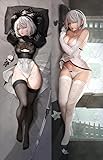 Automata Dakimakura Anime Body Pillow Cover Short Plush Pillowcase (20'X59'in) (K)
