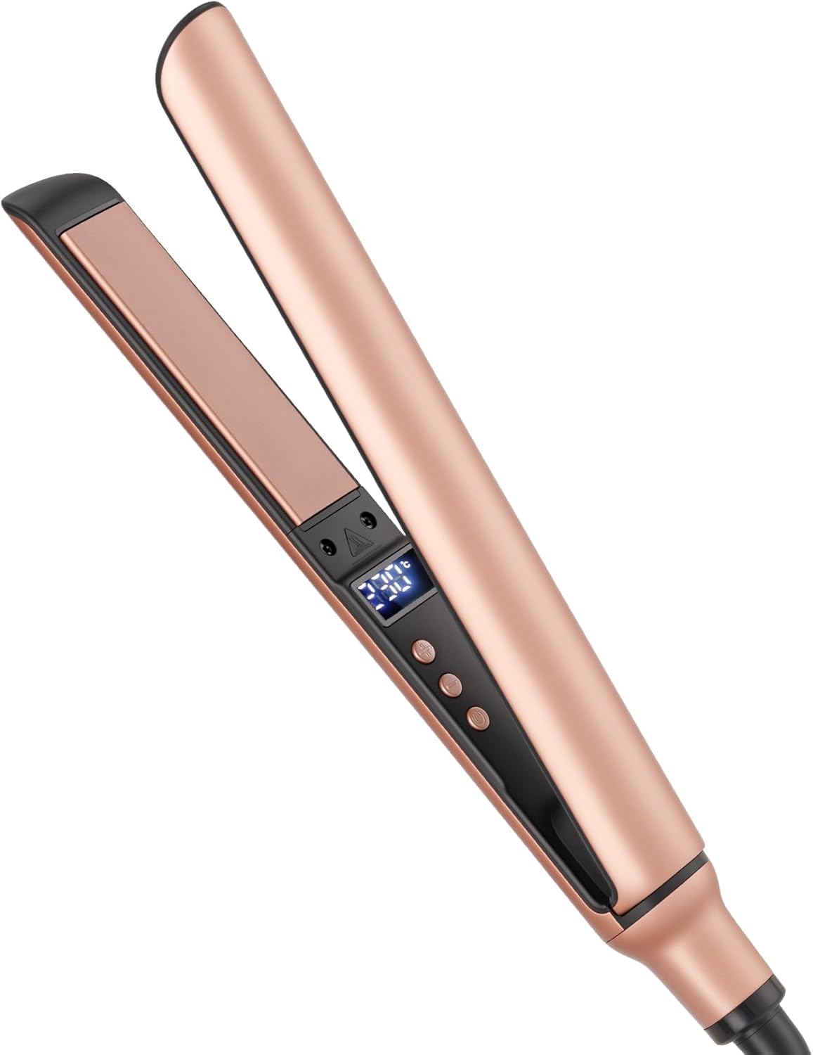 Mini plancha plana, mini plancha de pelo de cerámica para cabello corto, rizos y flequillo, planchas planas pequeñas de doble voltaje para viajes, más brillante y suave 7