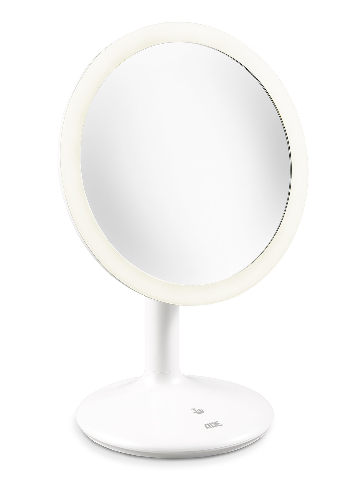 Espejo de maquillaje y aseo con luz y aumento regulables