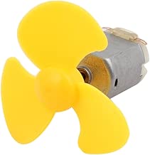 sourcingmap DC 3V 0 9A 20000RPM High Torque Motor 3 Vanes Yellow Prop 50mm Rotary Dia sourcingmap DC 3V 0 9A 20000RPM High Torque Motor 3 Vanes Yellow Prop 50mm Rotary Dia