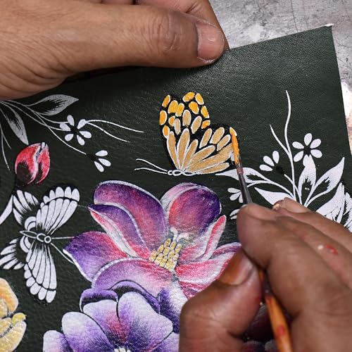 Anuschka Women's Original Hand-Painted Genuine Leather Medium Crossbody2