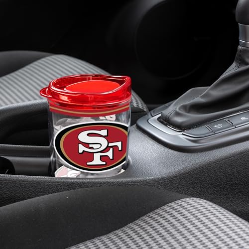 Image of Rico Industries NFL Football Double Wall Mayhem 16oz Tritan Tumbler W Lid