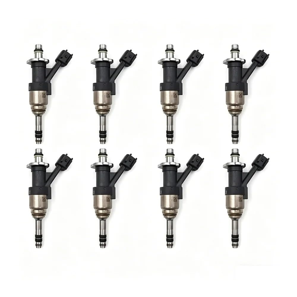 Fghdssa 8Pcs Car Fuel Injector Nozzle For Cadillac&For Chevrolet Cts For Camaro For Corvette 6.2L V8 Supercharged