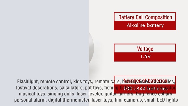 Varta F21 Confezione Da 40 Batterie A Bottone Alcaline LR44 (AG13 - Foto 9
