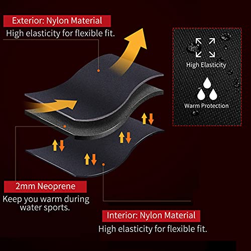 Traje de neopreno XIXIAN para hombre y mujer de 2mm con cremallera frontal, manga larga, para buceo, snorkel, surf, natación miniatura 7