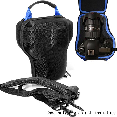 Alltravel Dslr Camera Case Compatible With Canon Eos Rebel T7, T7I, T6, T8I, Sl3, Eos 2000D, 4000D, 90D, Eos M50 Mark Ii, Eos 5D, 6D ; Nikon D5600, D3500, D7500; Panasonic Lumix Fz300, Fz1000 #TOP6