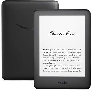 Kindle | Z podświetlonym ekranem | czarny | bez reklam