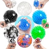 OleOletOy Anti Stress Bälle für Erwachsene und Kinder - Wasserperlen Stress Ball Zappelspielzeug, Griffbälle Handtrainer Knetball Fidget Sensory Toy Squeeze Spielzeug