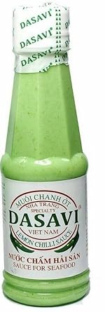 Dasavi Sauce, Vietnamese Sauce For Seafoood | Lemon Green Chilli Sauce for Seafood |The Best Vietnamese Chili Sauce For Seafood | Take It To Seafood Restaurants and Make Your Seafood More Delicious - 9.2 oz