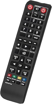 Gvirtue AK59-00149A for Samsung DVD BD Blu-Ray Disc Player Remote, Applicable BD-F5100 FM51C BD-F5700 FM57C BD-H5100 HM51 BD-H5700 HM57C BD-H5900 HM59C BD-J5100 JM51C BD-J5700 JM57C