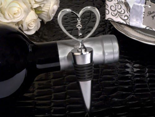 Cassianis key to my heart wine stoppers, 30