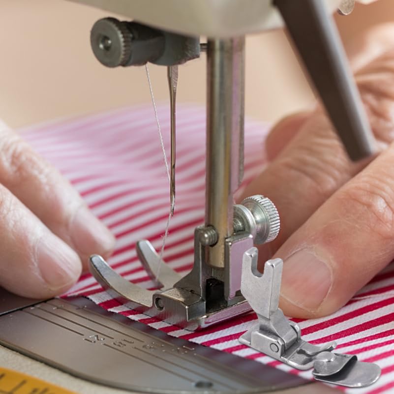 Pie prensatela de acero inoxidable para máquina de coser