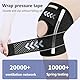 FSFLOYOM Kniebandage Meniskus für Damen und Herren, kniebandage meniskus, Knieschmerzlinderung, Kniebandage verstellbare Arthritis, Laufen, Meniskusriss, Wandern, Sport (L)