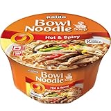 Paldo Hot & Spicy Noodle Soup,3.03-Ounce Cup (Pack of 12)