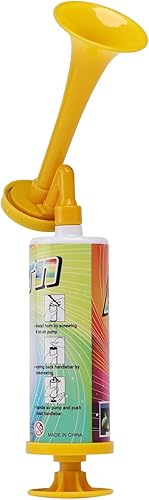 Miniatura 8 de 5 piezas de bocina de aire mini con bomba de mano, bocinas de aire para eventos deportivos, celebraciones, regalos divertidos para fiestas de