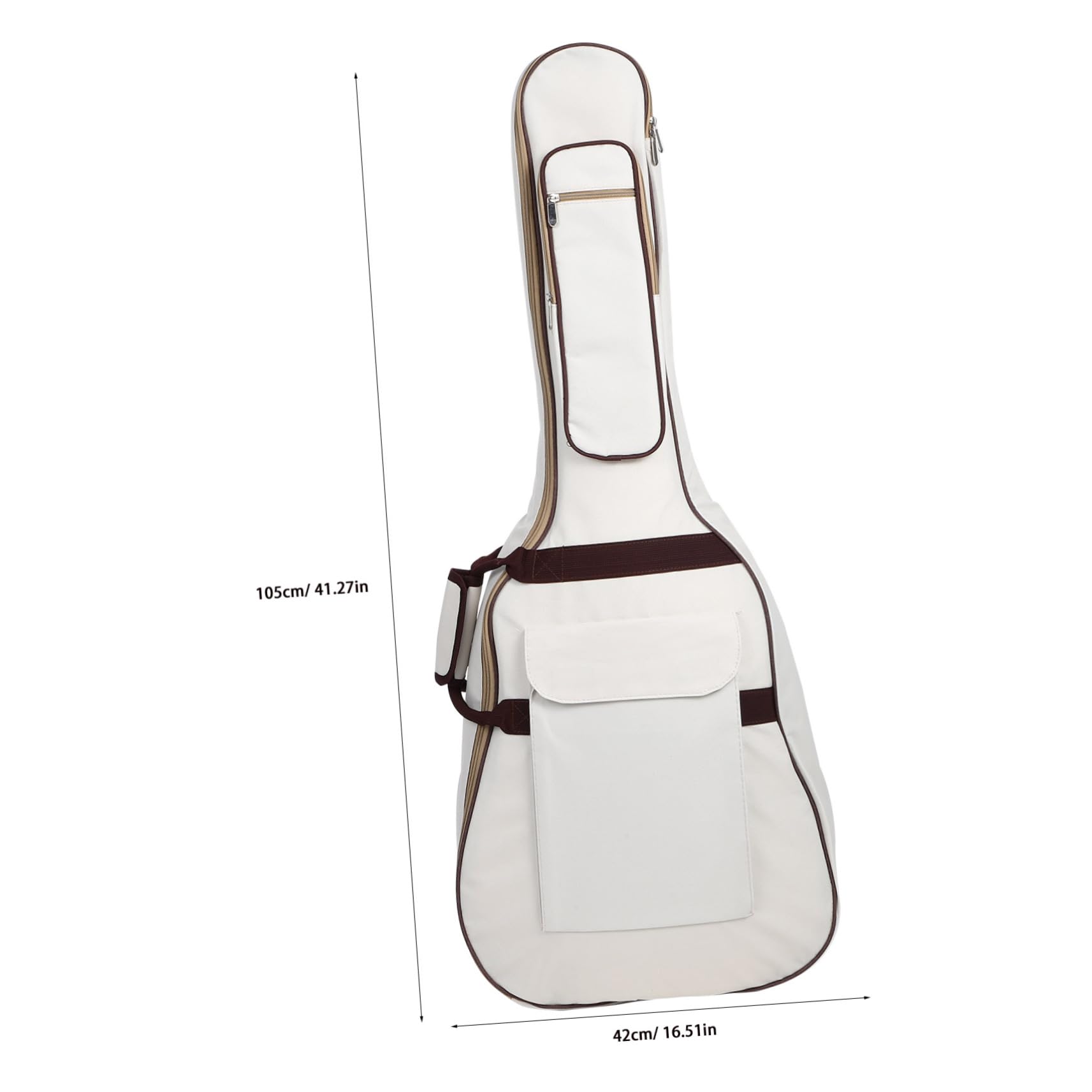 ERINGOGO Acoustic Guitar Bag with Padding Guitar Carrying Case for Stylish Design with Comfortable Handle for Musicians and Travel