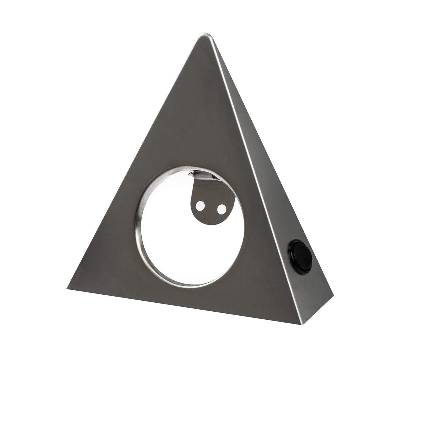 Dreiecksgehäuse mit Zentralschalter für LED-Einbauleuchte DF-9251B-2