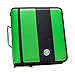 Case-it 2-Inch Ring Zipper Binder, Neon Green (D-251-NeoGrn)