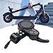 Hlsicnalm -AOXIONG AX-HB02 Electric Scooter Dashboard 36V 48V Meter Adjustable 6PIN for Electric Scooter