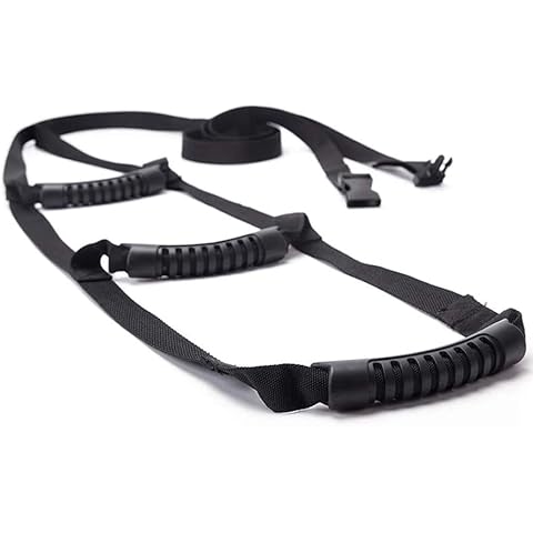 ISOP Bed Rail Assist Handle | Adjustable Bed Assistance Device | Bed Ladder 3 Handles Frame Grips | Safety Pull Up Rope Lifter for Adults, Elderly, Disabled Cover