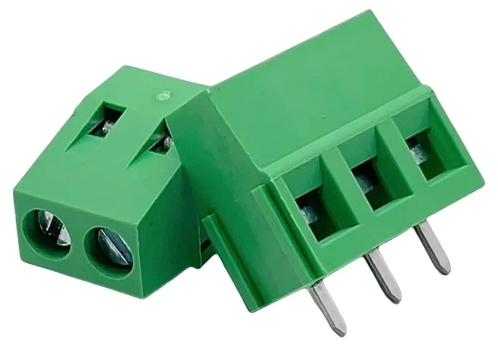 Terminal de tornillo PCB KF128 conector bloque de terminales 2 pines 5,08mm de paso 3