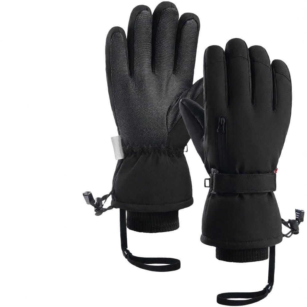 Feegow Guantes de Esquí Impermeables Táctiles Invierno