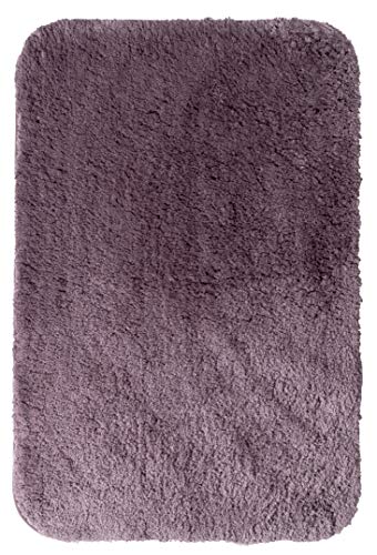 RIDDER 7104317S-350 Chic Badteppich, Teppich, Vorleger, Polyester, Stone, ca. 60x90 cm