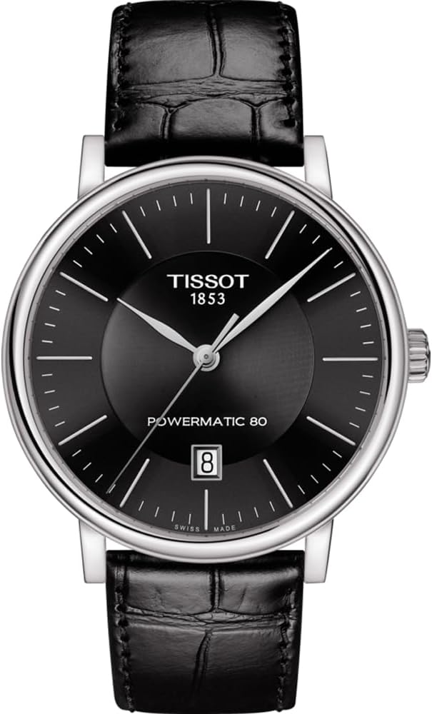 Tissot Carson Automatic Black Dial Men’s Watch